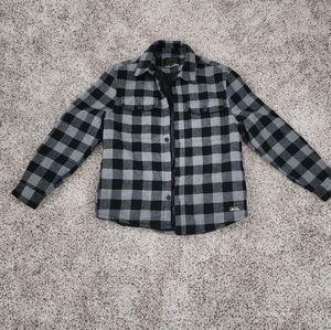 Flannel lined coat